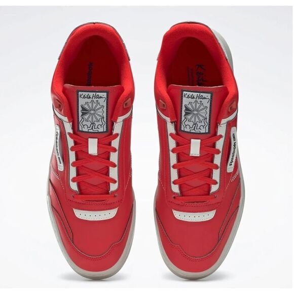 Reebok Classic Red and White Sneakers - Picture 3 of 11